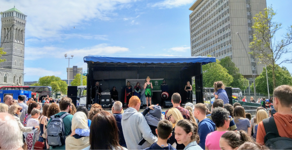 Stage performances at Lord Mayor's Festival